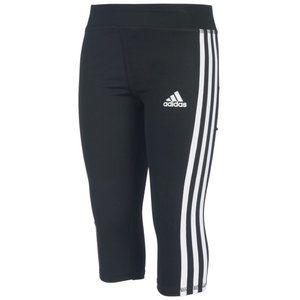 ADIDAS Little Girls' D2M Capri Tights